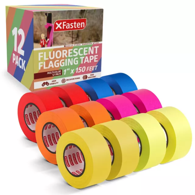 FLAGGING TAPE 1-3/16 Non-Adhesive Plastic Ribbon $34.99 - PicClick