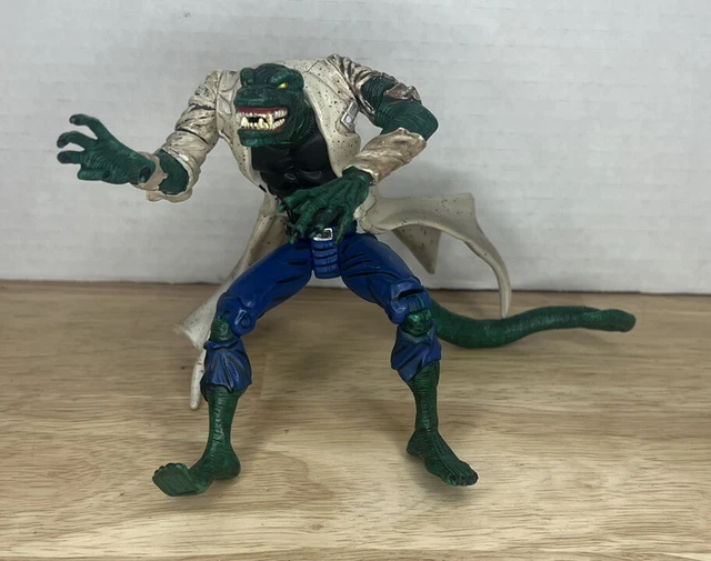 1997 Spiderman LIZARD Dr. Curtis Connors Vintage Marvel Action Figure Toy Biz