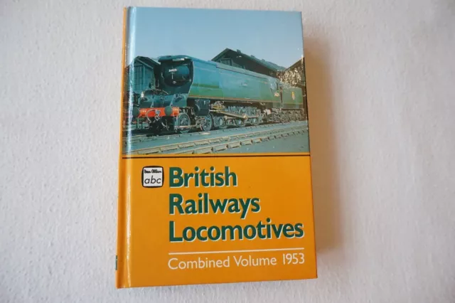 1953 BR Locomotives Combined Volume Book abc Ian Allan Reprint VGC