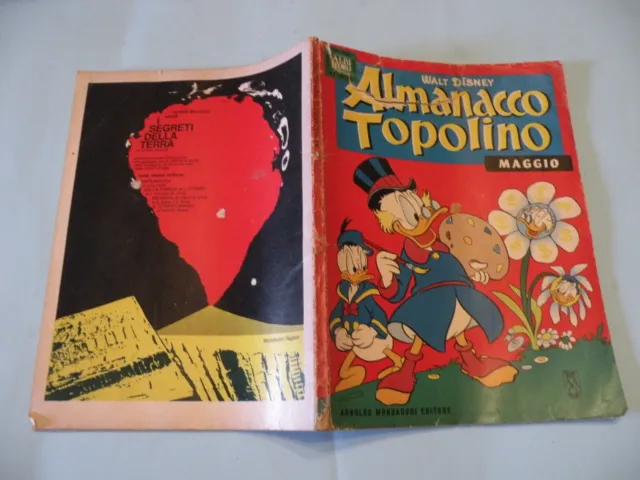Almanacco Topolino 1963 N° 5 Mondadori Disney Orig. Buono Bollino