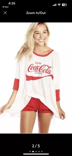 Wildfox couture  Cola Cola Oversized Tunic Size Small 2