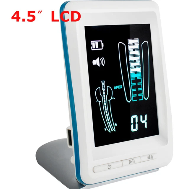 US Dental Apex Locator Finder Root Canal Meter Color LCD Screen with Battery