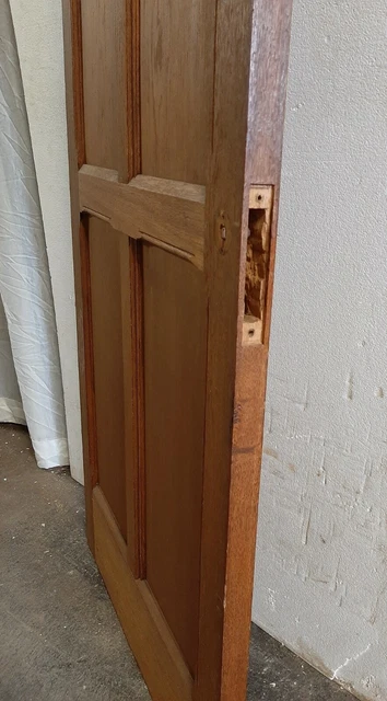 Arts & Crafts 6 Pane Oak Passage Door 77.5 x 27.75 2