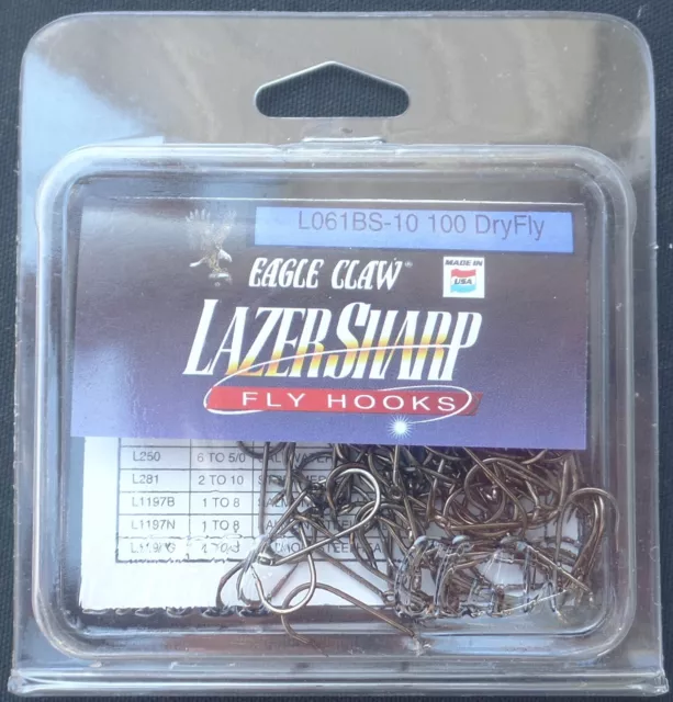 Eagle Claw Hooks Size 10 FOR SALE! - PicClick