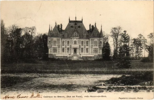 CPA Rosoy en Brie Chateau du Breuil FRANCE (1301091)