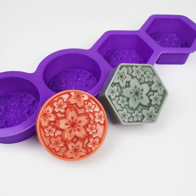 savon silicone Moule à gâteau Fournitures de savons Moule de bonbon de pudding