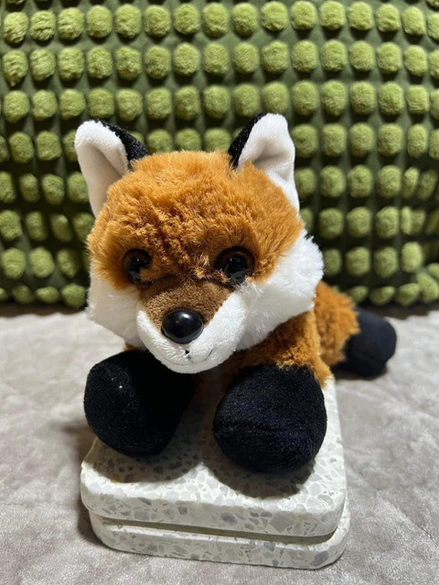 WILD REPUBLIC 8& Red Fox Stuffed Animal Plush Soft Toy Fluffy Fur £8.99