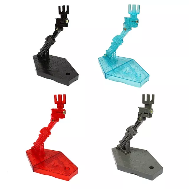 1x Action Figure Base Adjustable Display Stand Support Bracket for 1/144 HG/RG√