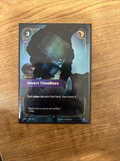 INVERT TIMELINES 201/298 Epic Riftbound Origins NM £36.64 - PicClick UK