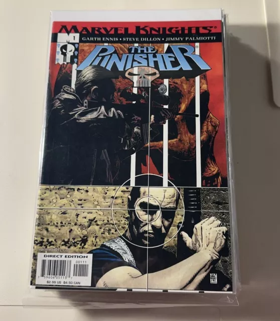 Punisher #1/ KEY 1ST ISSUE/ Marvel Knights Garth Ennis Steve Dillon 2001  NM