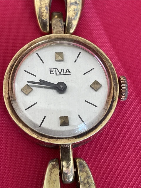 3403* MONTRE GOUSSET homme à remontage mécanique elvia ancienne EUR 59