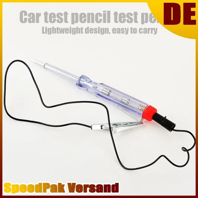 ❥ DC 6V-24 V tester tensione circuito auto penna test rilevatore luce strumento diagnostico