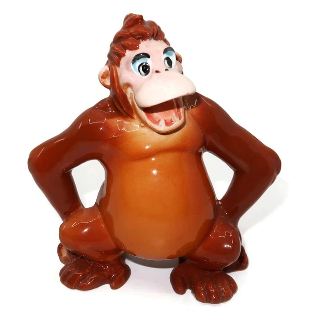 Disney The Jungle Book Orangutan King Louie Porcelain Figurine, 4 1/8"