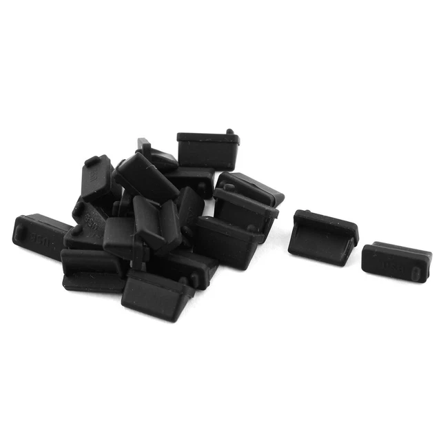 USB 2.0 Port Ordinateur Femelle Poussière Housse couverture Protecteur 20pcs