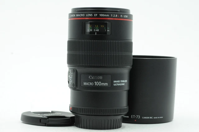Lente Canon EF 100 mm f2,8 L IS macro USM #435