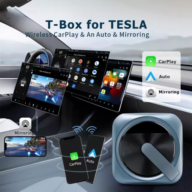 Turbochargez votre pour Tesla modèle 3YSX avec jeu de voiture sans fil mise  à