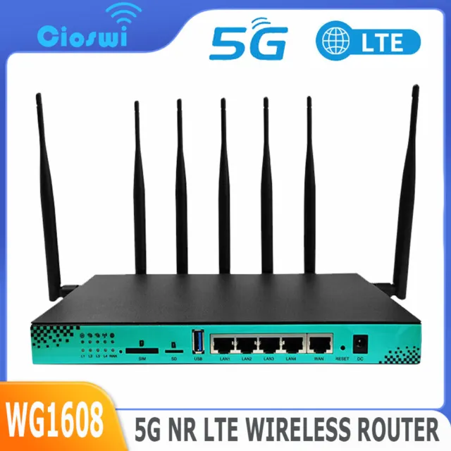 1200Mbps 5G LTE Wireless Router Dual Band WiFi Modem Unlocked With SIM Card Slot