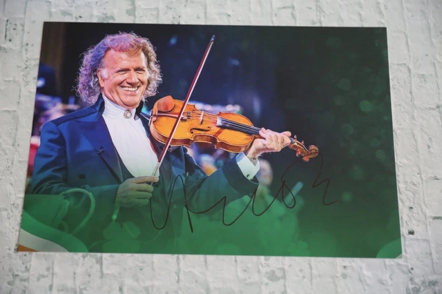 ORIGINAL AUTOGRAMM VON Andre Rieu. pers. gesammelt. 100% ECHT ...