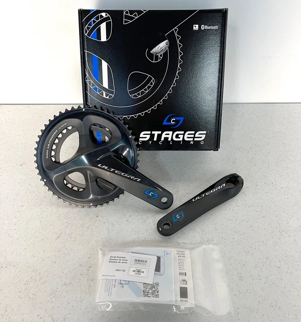STAGES GEN 3 Dual L/R Power Meter Ultegra R8000 50/34 172.5 Crank