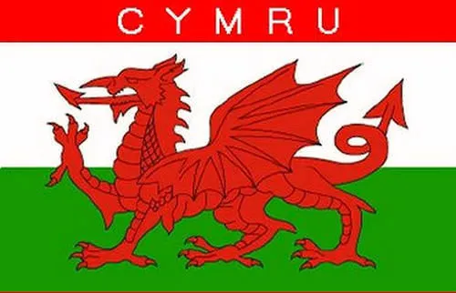 Wales Cymru Flag Large 5 x 3 FT - 100% Polyester With Eyelets - Welsh Dragon