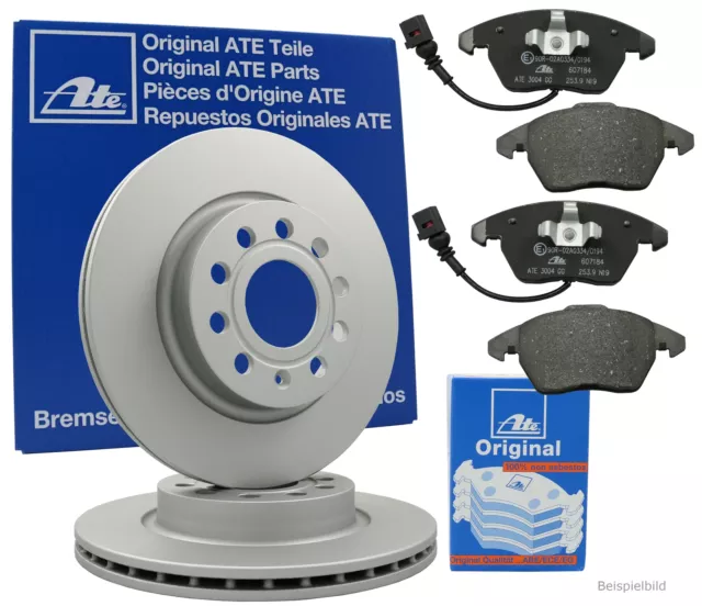 ATE Bremsenset vorne Bremsscheiben + Bremsbeläge VW TRANSPORTER T4 Bus