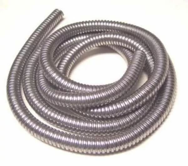 GG Flexible Wire Loom Cover 3/4" I.D. Stainless Steel 120" Long #85013 Each 3