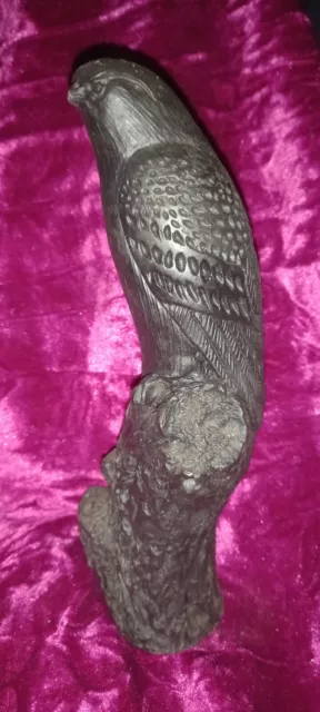 Pembrokeshire Coal Carving Falcon