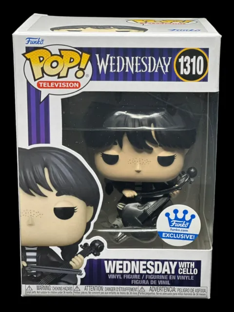Funko Pop! Wednesday With Cello 1310 - Funko Shop Exclusive w/Pop Protector