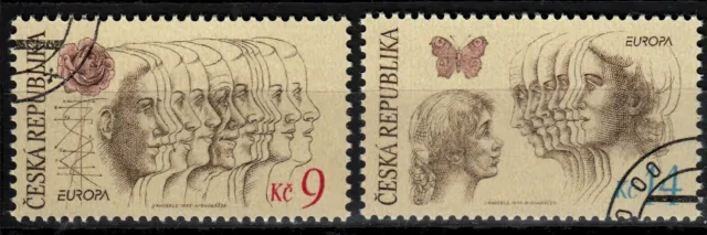 Tschechische Republik 76-77, O, CEPT 1995