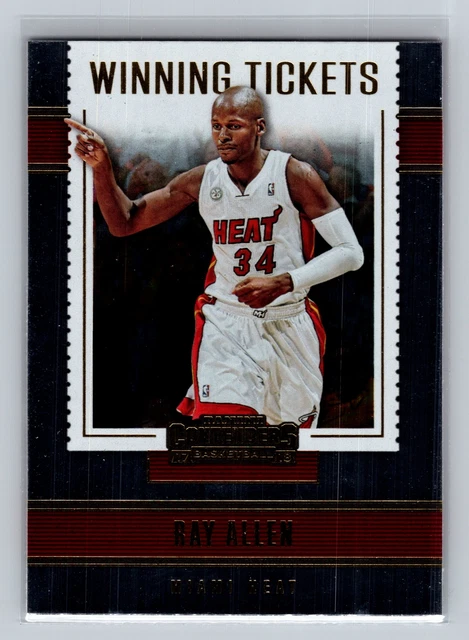 2017 Panini Contenders #10 Ray Allen  Winning Tickets   Mint+ New