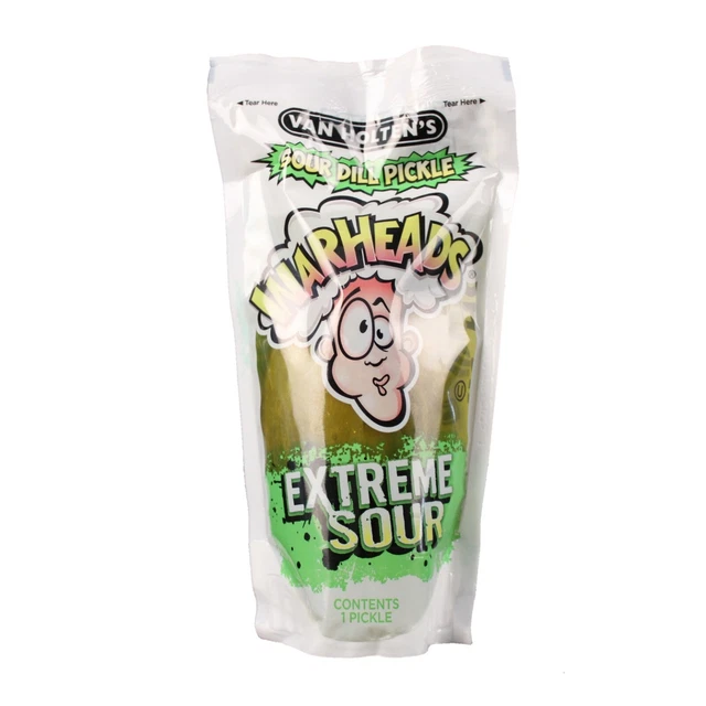 Sottaceti di aneto jumbo Van Holten's Extreme Sour - testate circa 250 g