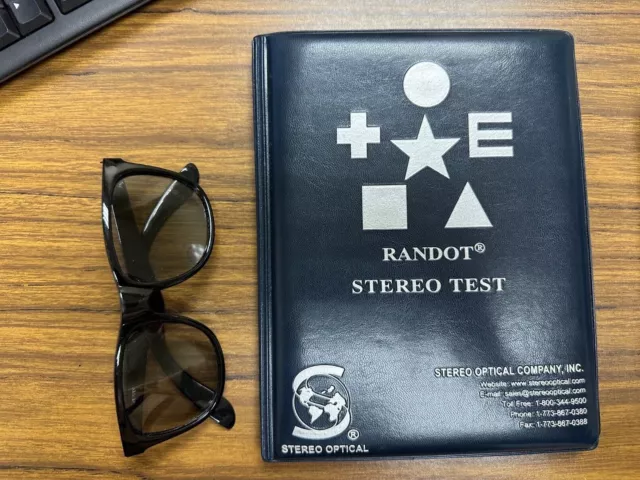 Randot Stereo Test with StereoGlasses