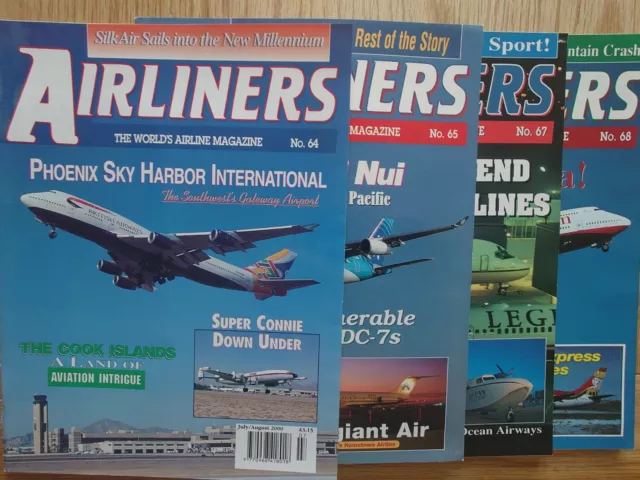 Airliners Magazine Back Issues