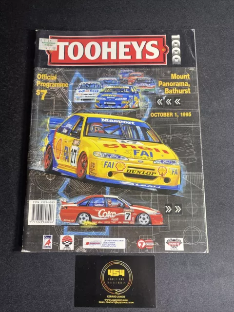 1995 TOOHEYS BATHURST 1000 Official Race Programme PETER BROCK