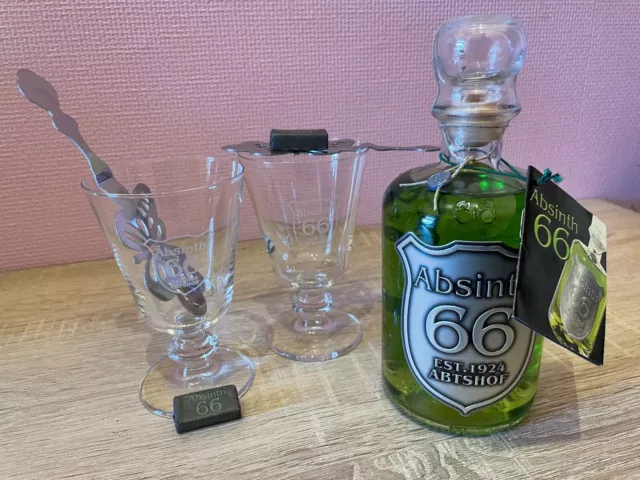 Absinth66 Starterset 0,5l 66% alles dabei