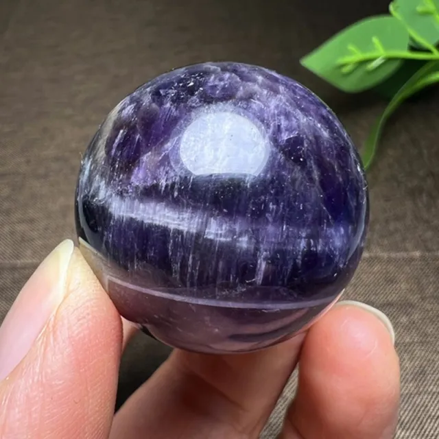 1pc Natural  dream amethyst Ball Quartz Crystal Sphere Reiki Healing 30mm