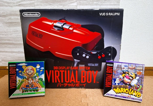 NEW Nintendo Virtual Boy VUE-001 Console Japan *COLLECTORS