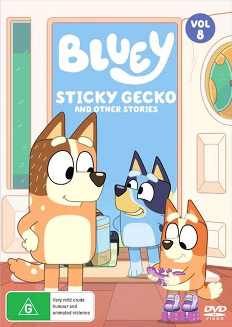 Bluey - Sticky Gecko and Other Stories - Vol 8 DVD