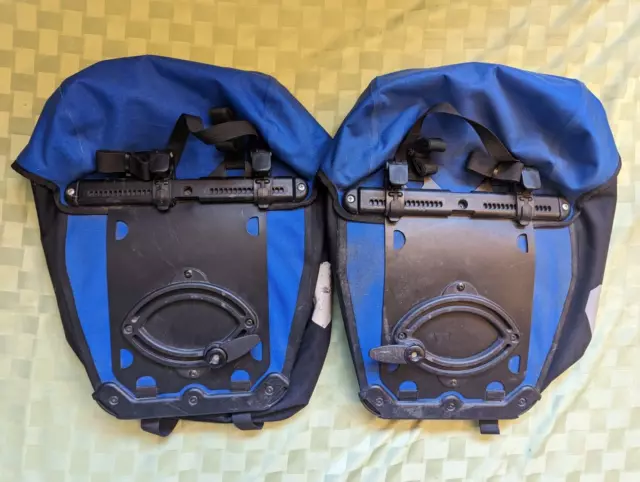 Ortlieb Bike Packer Plus Panniers, Blue, Very Good