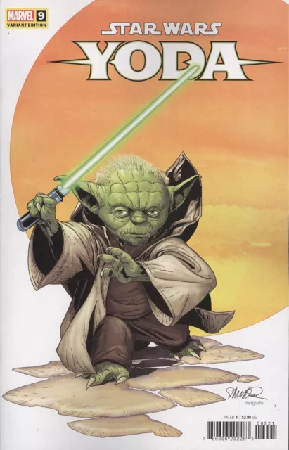Star Wars: Yoda #9 Salvador Larroca Variant Vf/Nm Marvel Hohc 2023
