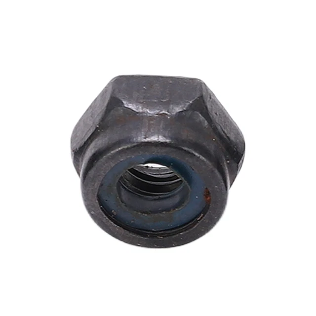 02 015 Contre-écrou 4 Mm Contre-écrou Noir M4 Alliage 'aluminium 4 Pour