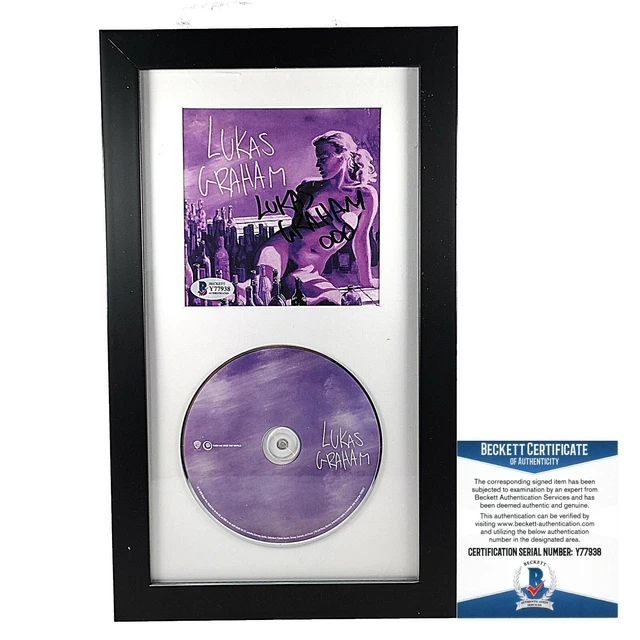 Lukas Graham Signed CD 3 The Purple Album Beckett Authentic Auto COA Framed