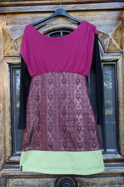 Robe Ethnic Color Taille L/XL - Multicolore, Longueur Midi, Neuve Avec étiquettes