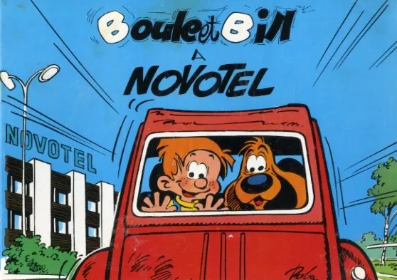Roba Boule Et Bill À Novotel Album Publicitaire 1978 Edition Originale