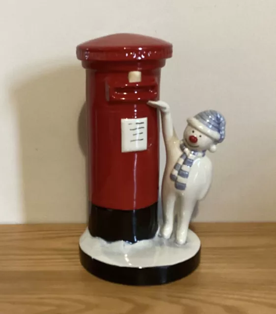 Carlton Ware Snowman And Red letterbox