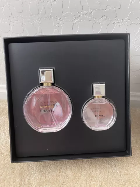 CHANEL CHANCE EAU Tendre Eau De Parfum Hair Mist Pouch Gift Set Limited  Edition $199.00 - PicClick
