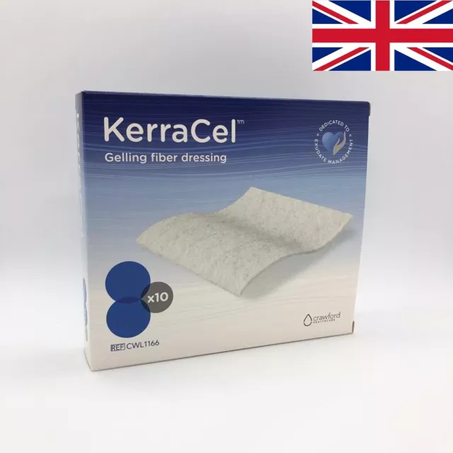 KerraCel Gelling Fiber Dressing | Select Size | Trusted UK Seller