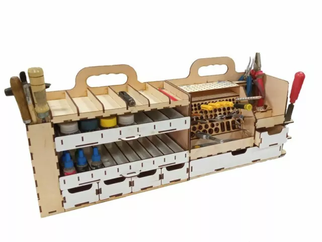 Portable workplace, Size is 300 * 300 * 250 mm, Laser Model Graver LMG WO-40