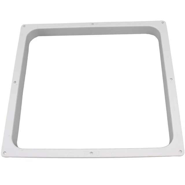Cadre Intérieur Trappe De Toit MPK 40x40 Cm Blanc – Store Plissé Double Et Isolation Parfaite