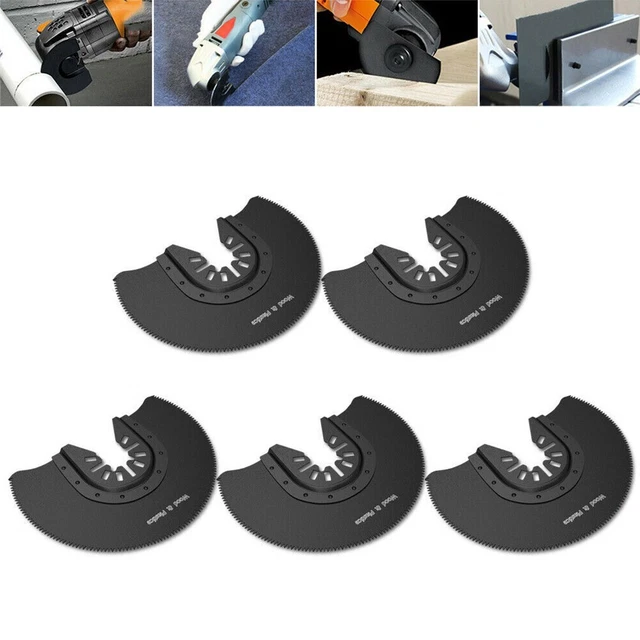 Saw Blades Multi Tool Half Circular Metal Oscillating Semi-Circle Wood